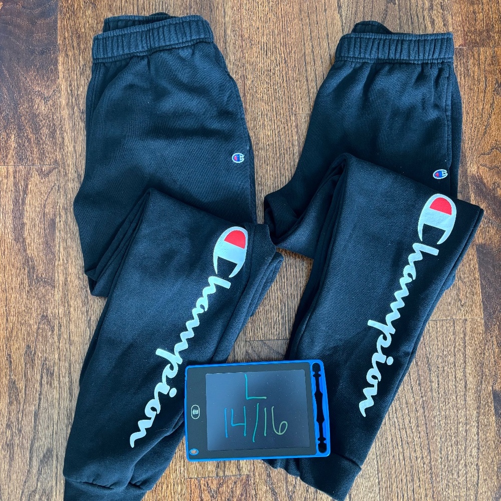 Boys Champion Joggers Size 14/16 Large